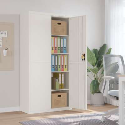 Office Cabinet Steel Grey  Storage Cupboard Stationary File