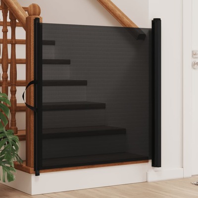 Retractable Pet Gate - Black