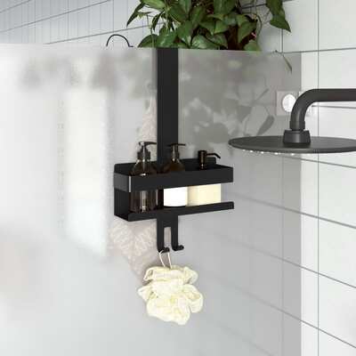 Hanging Shower Caddy Matt Black Brushed 304 Stainless Steel