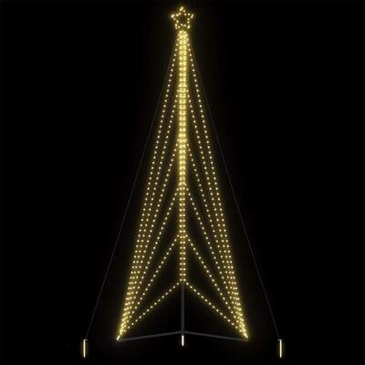 Christmas Tree Light 861 LEDs Warm White 478 cm