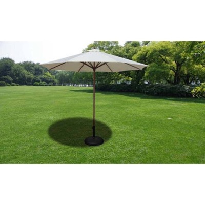 Umbrella Base 30 kg Black Steel and Cement