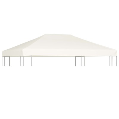 Gazebo Top Cover  Cream White