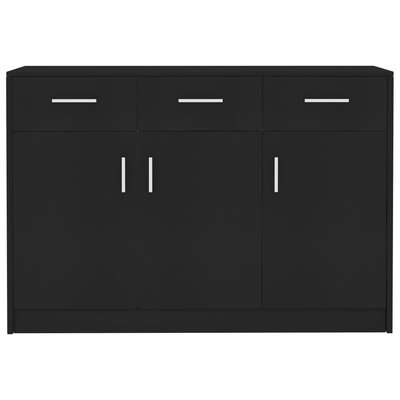 Sideboard Black,  Chipboard