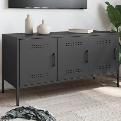 Black Steel TV Cabinet: The Perfect Blend of Modern Design and Strength