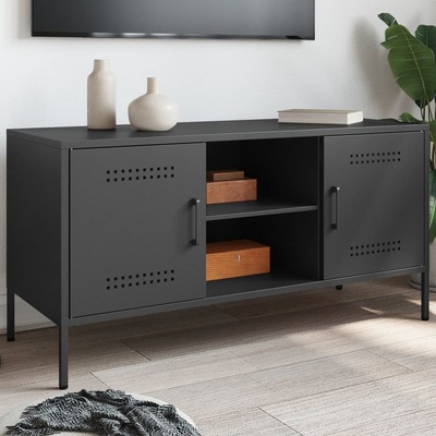 Black Steel TV Cabinet: The Perfect Fusion of Elegance and Durability