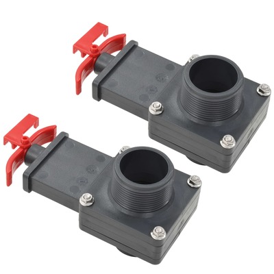 Pool Gate Valve 2 pcs 1.5"