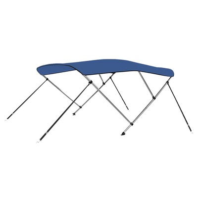 3 Bow Bimini Top Blue 183x160x140 cm