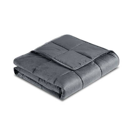 Giselle Bedding 2.3KG Plush Minky Weighted Gravity Blanket Deep Relax