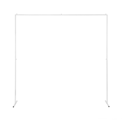 Elegant Wedding Backdrop Stand - White