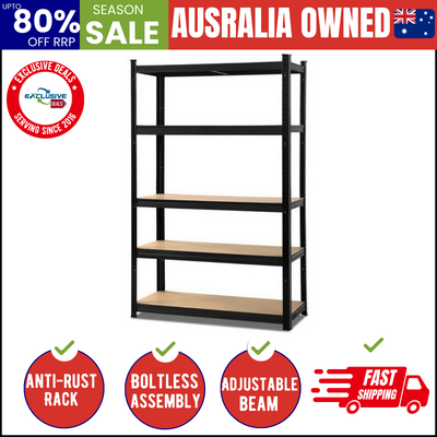 1.8M Warehouse Racking Rack Shelving Garage Storage Steel Metal Shelves