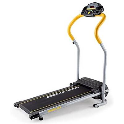 Electric Treadmill X-Strider 6-Speed Ultra Compact Electric Treadmill with 4 Training Programs, Yellow