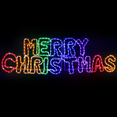 Christmas Lights 160cm Motif 360 LED Rope Light Outdoor Decoration