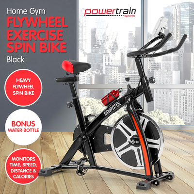 HOME GYM EXERCISE BIKE SPIN FLYWHEEL TRAINING FITNESS EQUIPMENT