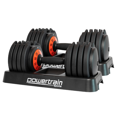 Pro Adjustable Dumbbell Set - 50kg