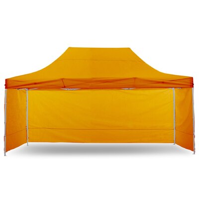 Gazebo Tent Marquee 3x4.5m PopUp Outdoor Orange