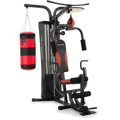 Home Gym Multi Station with Boxing Punching Bag Speed Ball