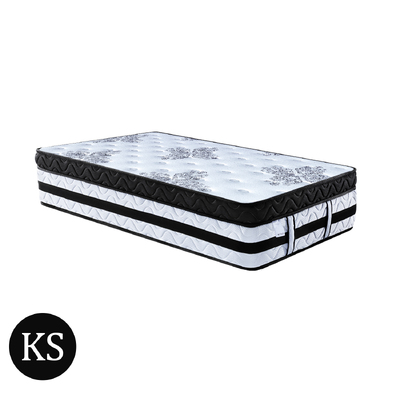 King Single Mattress  with Euro Top - 34cm