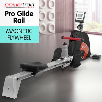 Magnetic Flywheel Rowing Machine Home Gym Exercise Fitness Rower