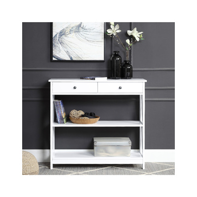 Sleek White Console Table for Modern Spaces