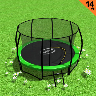 Trampoline 14 ft - Green